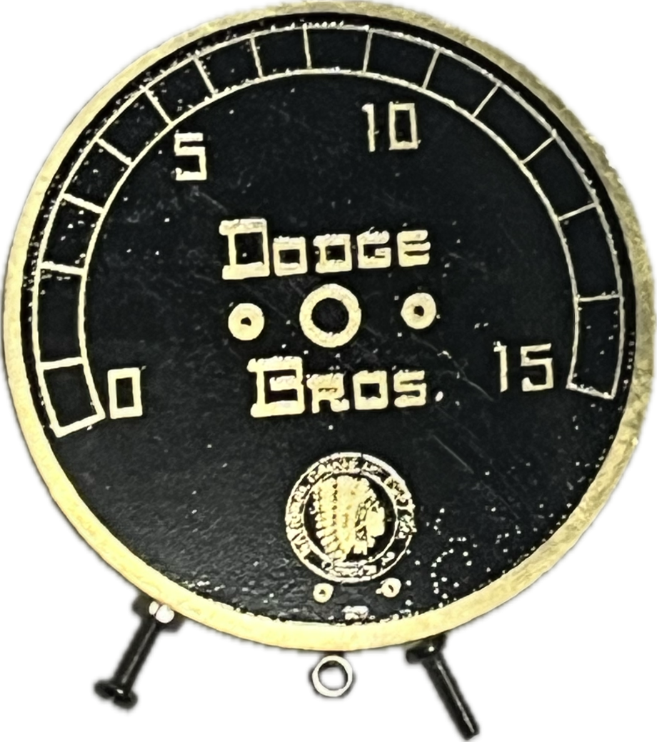 FUEL GAUGE FACE BEFORE 1924